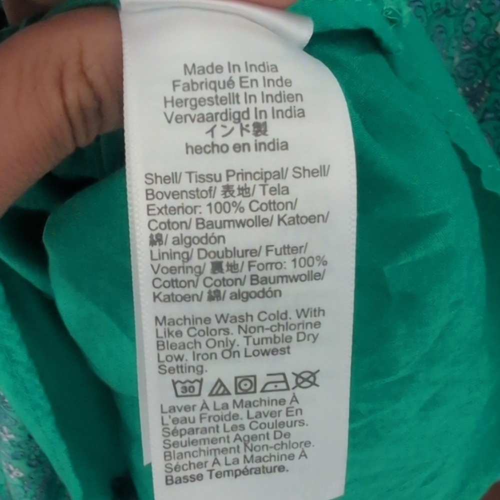 J. Crew Factory Paisley Dress with Pockets 4 - Picture 8 of 10